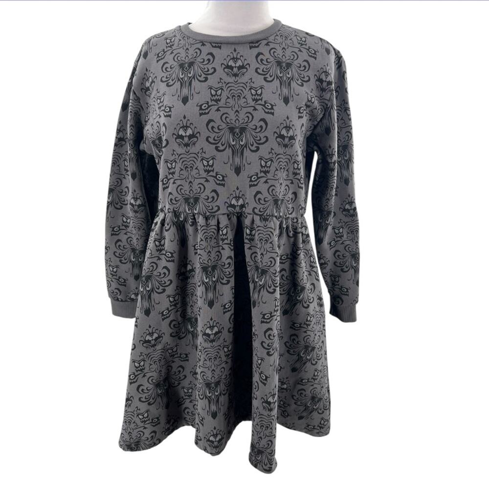 Cakeworthy Haunted Mansion Wallpaper Dress Glow in the Dark Size M Disney